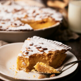 torta della nonna recipe - italian custard cream tart