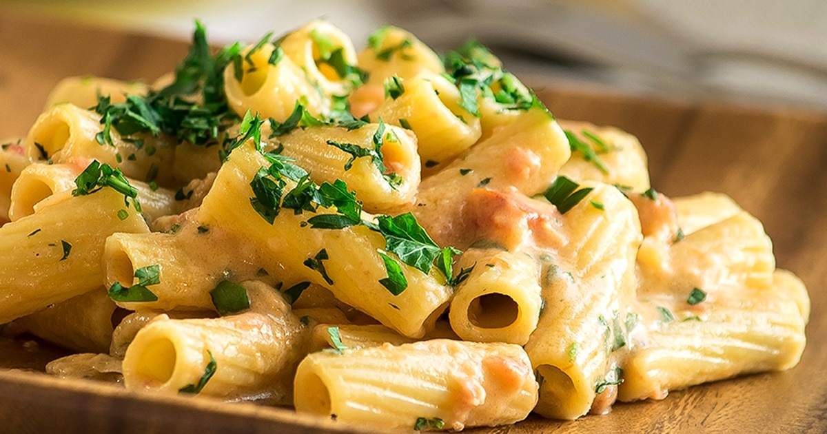 rigatoni in salsa rosa recipe
