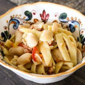 Sagne e fagioli recipe