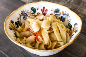 Sagne e fagioli recipe