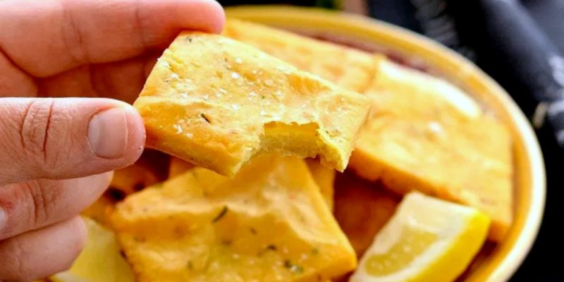 Panelle-Sicilian chickpea fritters