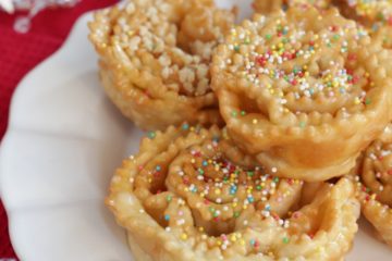 cartellate Italian dessert
