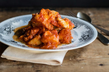 Baccala alla livornese recipe