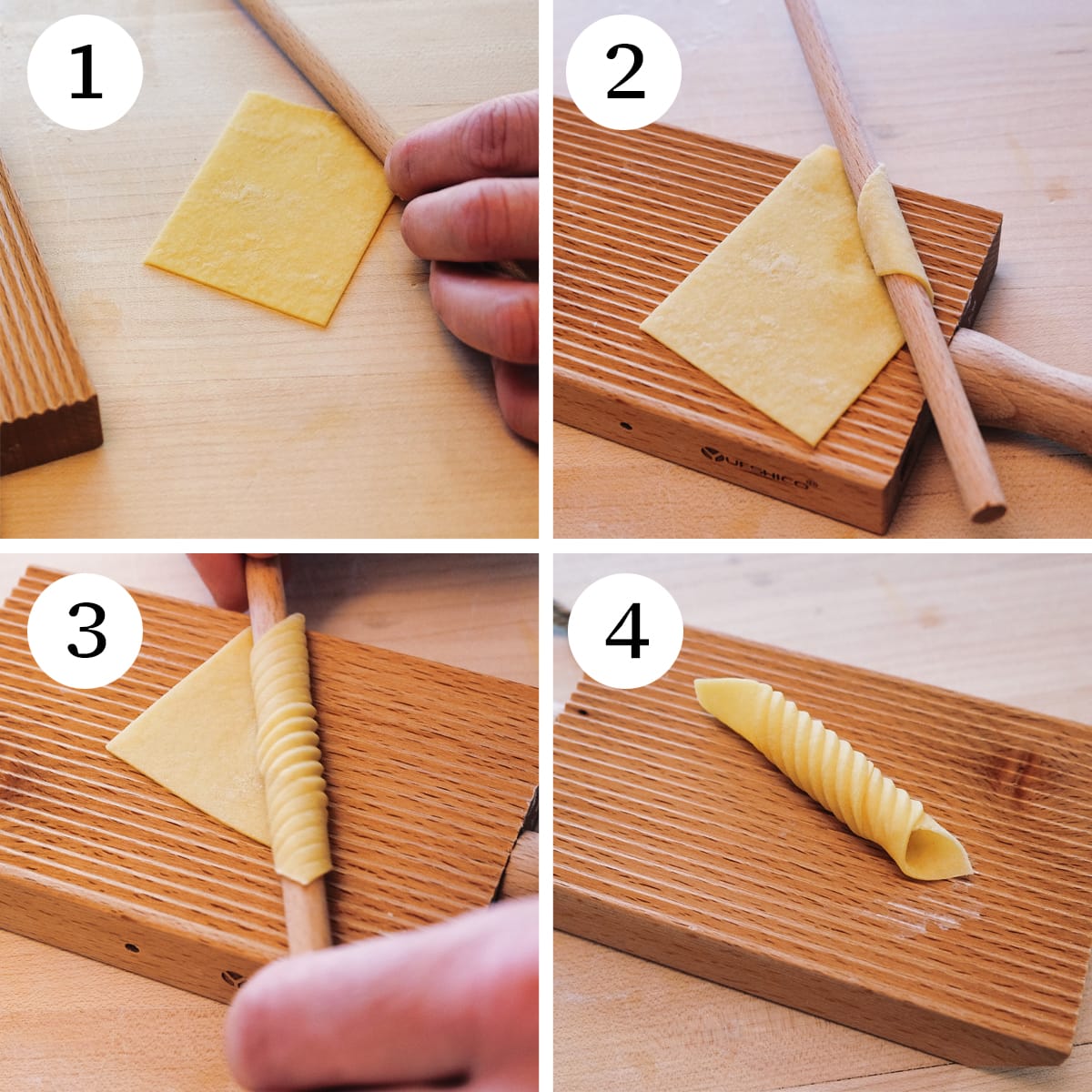 how to make homemade garganelli