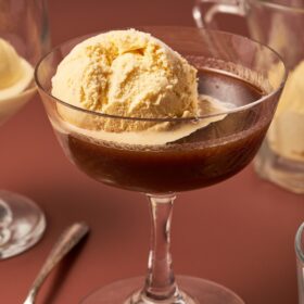 affogato al caffe recipe image