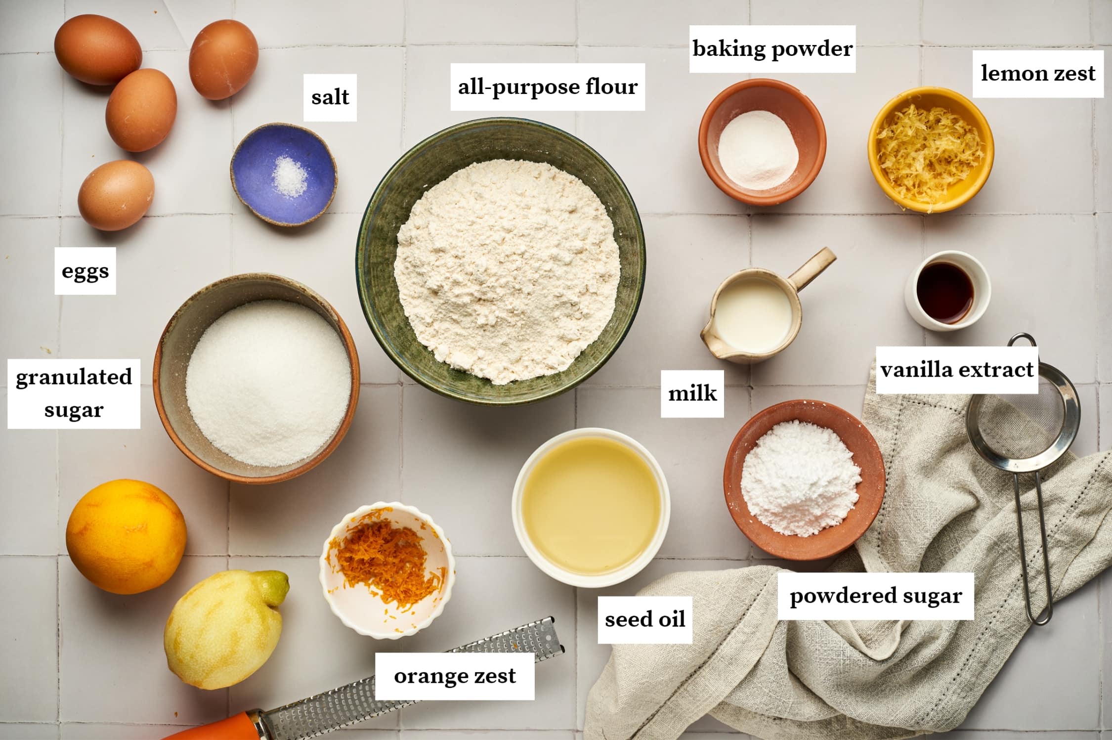 ciambella ingredients