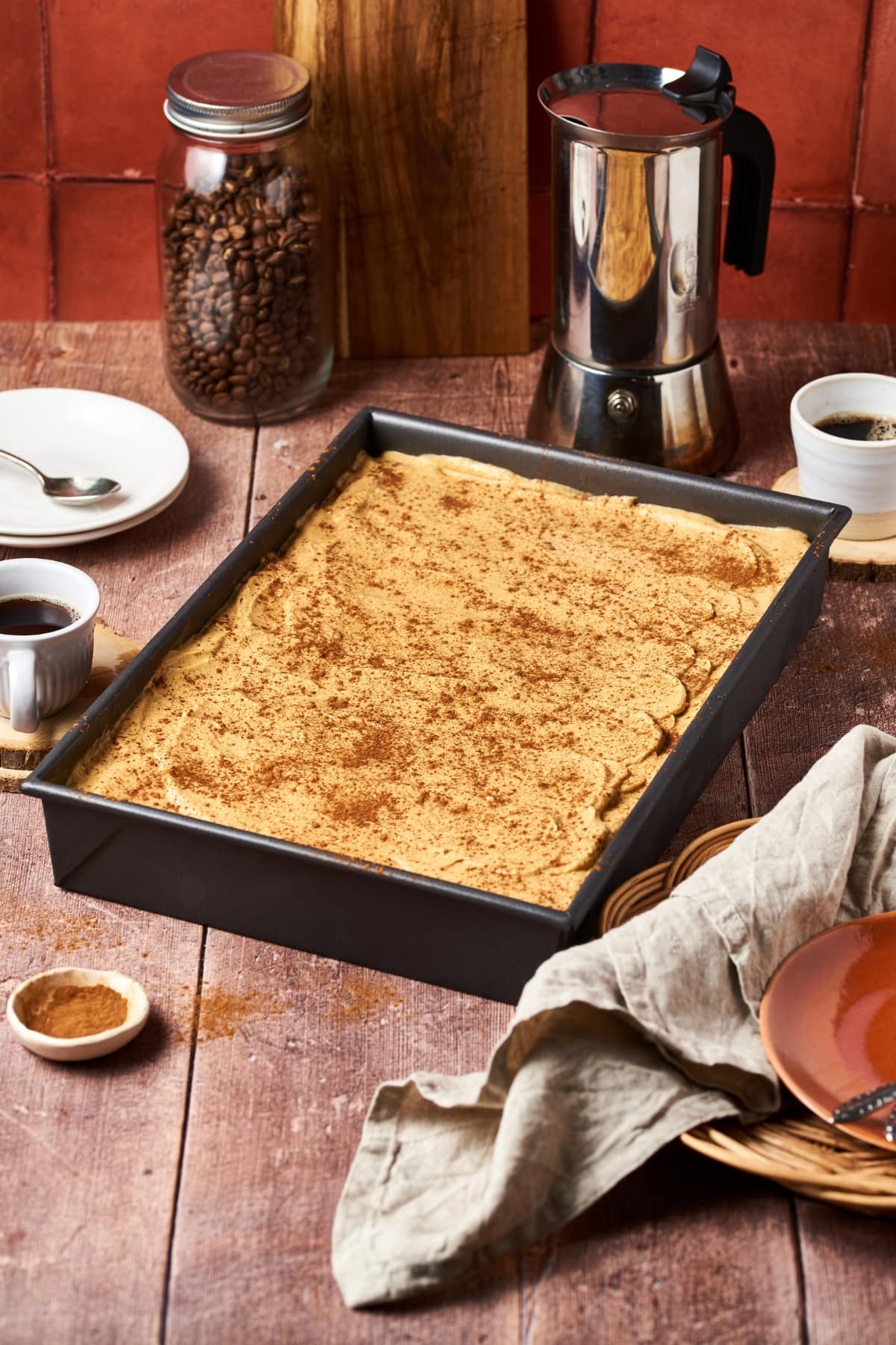 finished pumpkin tiramisu