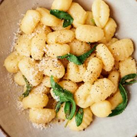 homemade potato gnocchi