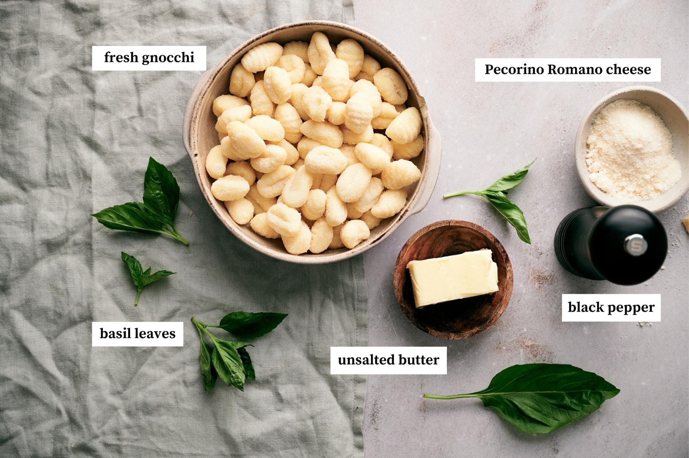 pan-fried gnocchi ingredients