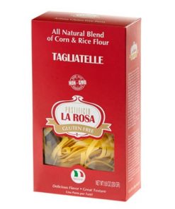 Tagliatelle Gluten Free Corn & Rice Pasta by La Rosa