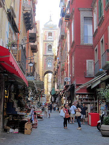 Napoli San Gregorio Armeno Market