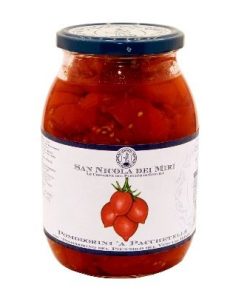 “Pomodorini” Sliced Piennolo Tomatoes, D.O.P: Bulk