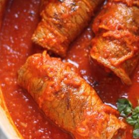 Braciole in sauce