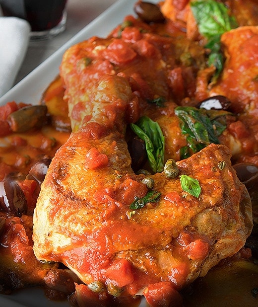 Chicken Puttanesca