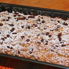 Chocolate Chip Crumb Cake