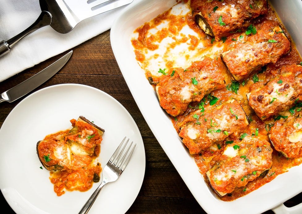 Eggplant Cannelloni recipe