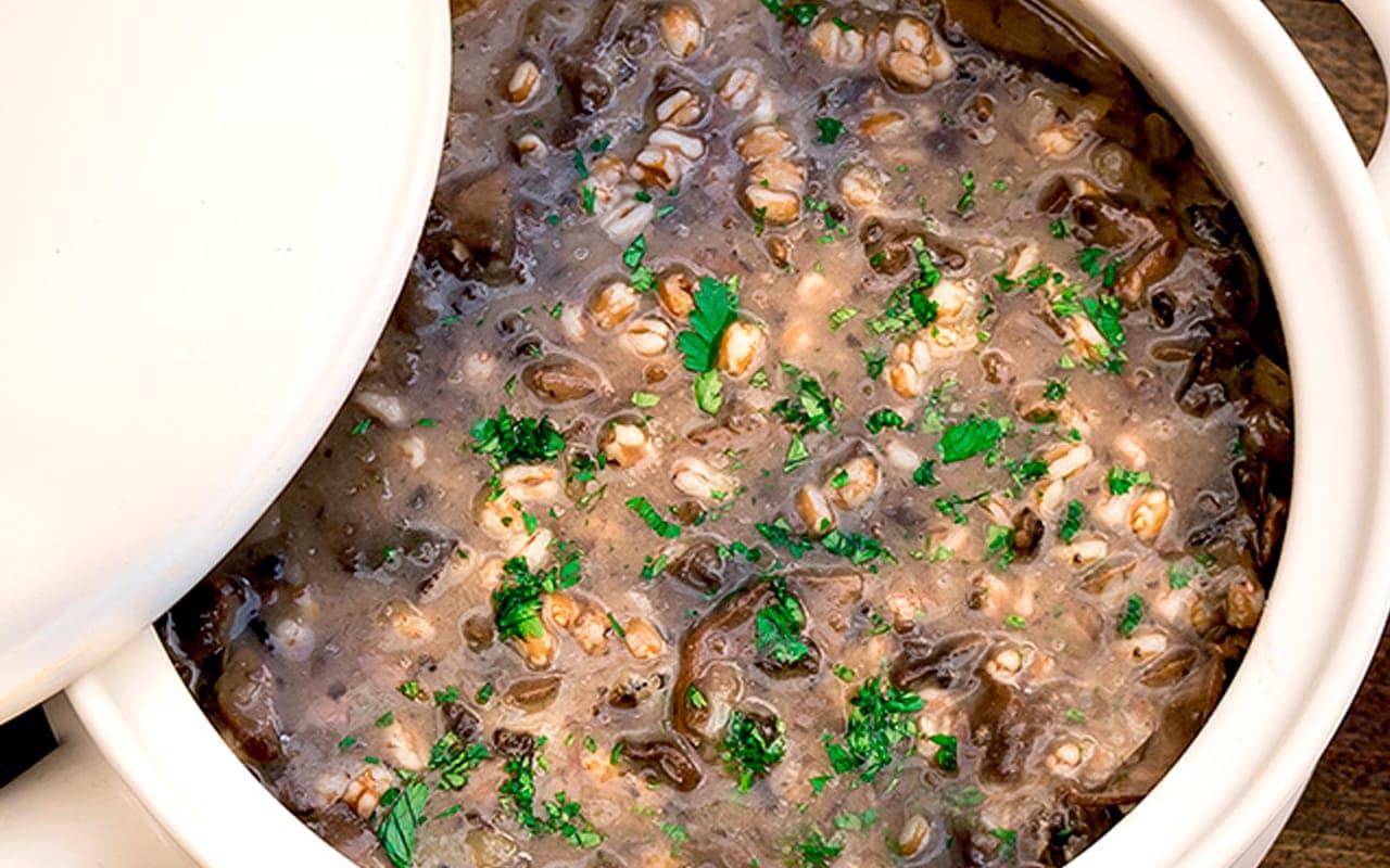 Farro soup