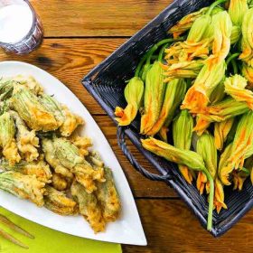 Fried Zucchini Blossoms Recipe