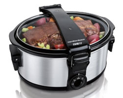 HAMILTON BEACH 33461 STAY OR GO 6-QUART PORTABLE