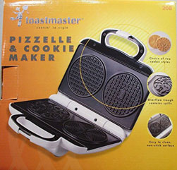 PIZZELLE AND COOKIE MAKER