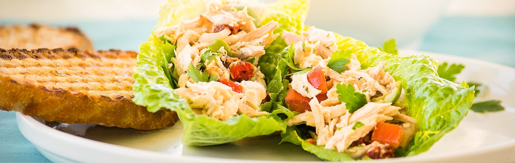 Italian Chicken Salad no mayo