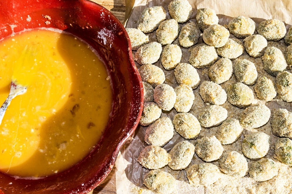 homemade Ascolana Olives