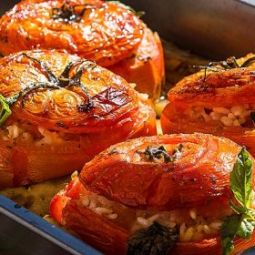 Rice Stuffed Tomatoes Recipe