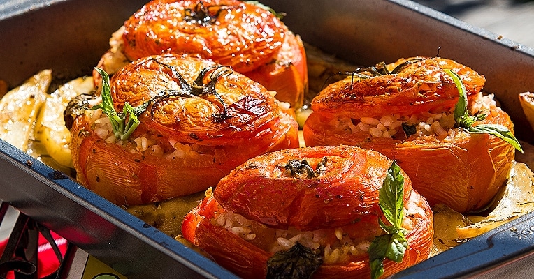 Rice Stuffed Tomatoes Recipe