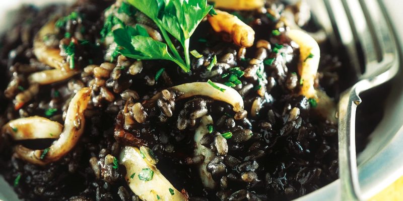 Risotto al Nero di Seppia