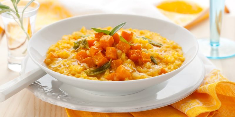Risotto alla zucca