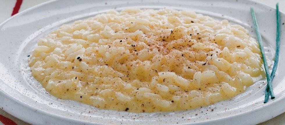 Risotto with Egg Yolk recipe