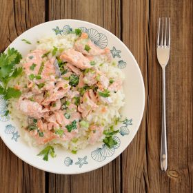 Risotto with Salmon