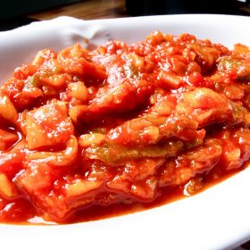 Sicilian peperonata recipe
