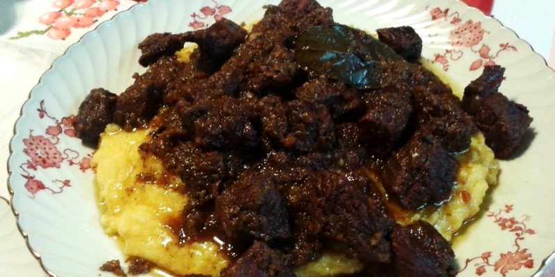 Spezzatino di asino con patate