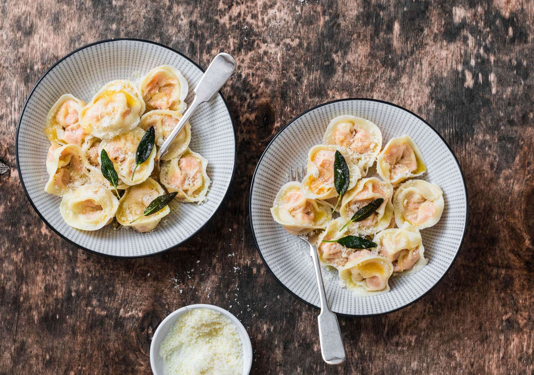 Tortelli di Zucca Pumpkin tortelli ravioli recipe