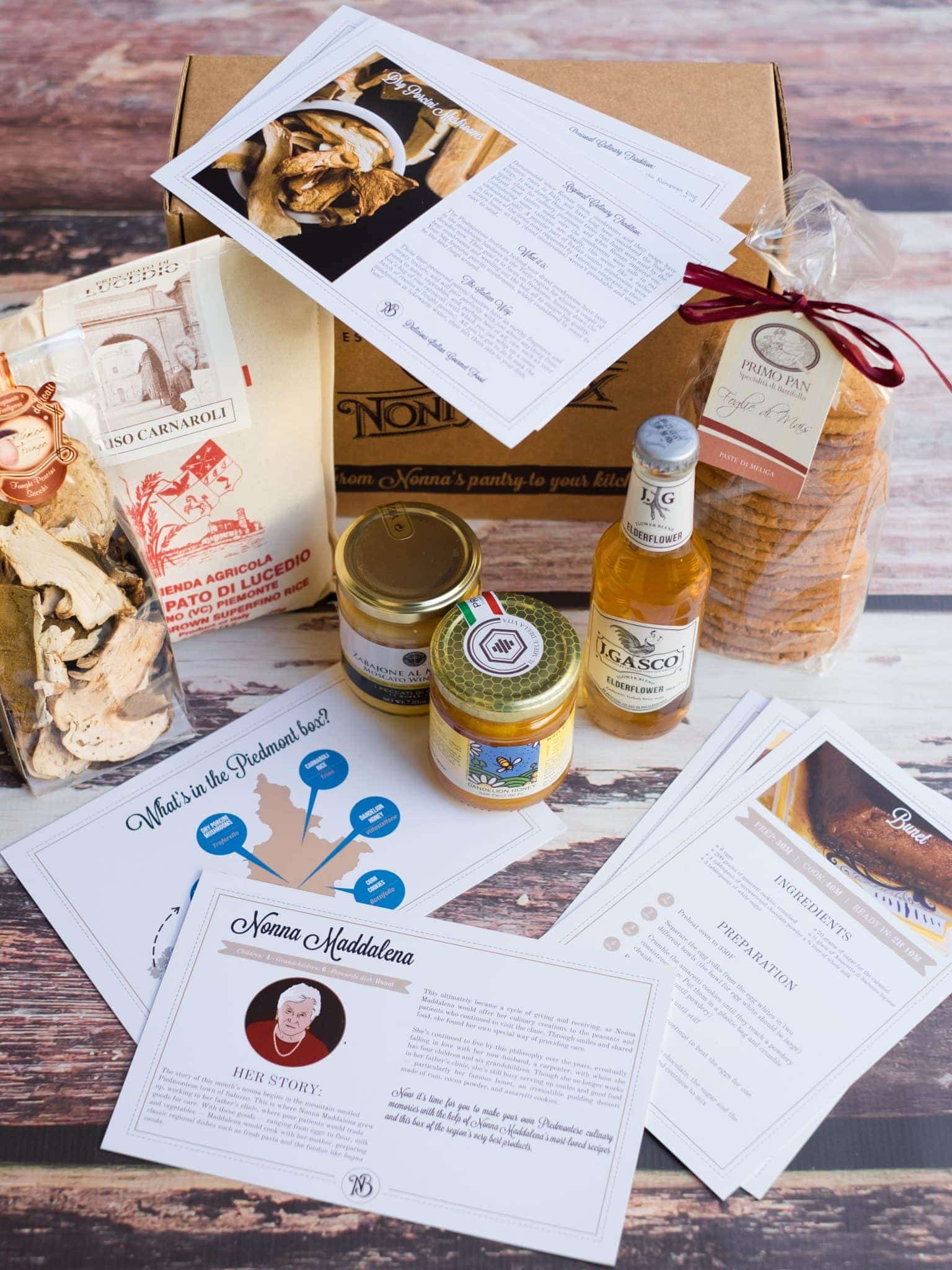 Gourmet Italian food box