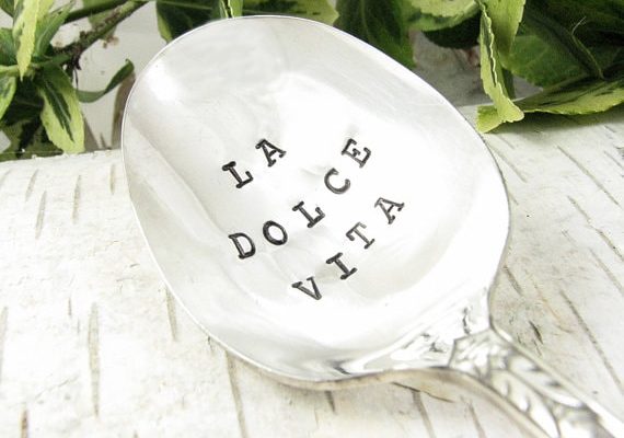 La Dolce Vita sugar spoon