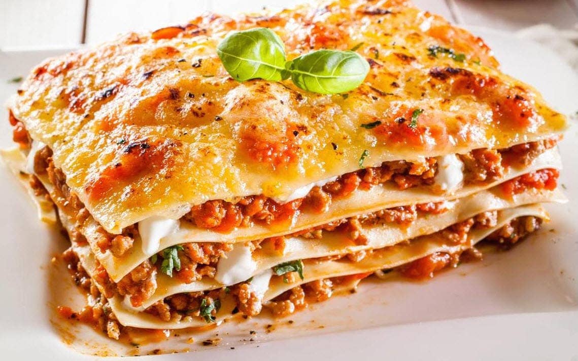 Italian Main Dishes have variety.