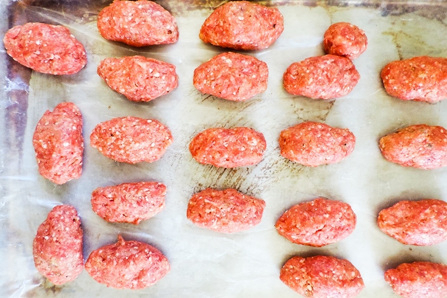 polpette in the making