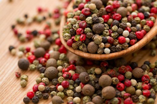 Types of peppercorn