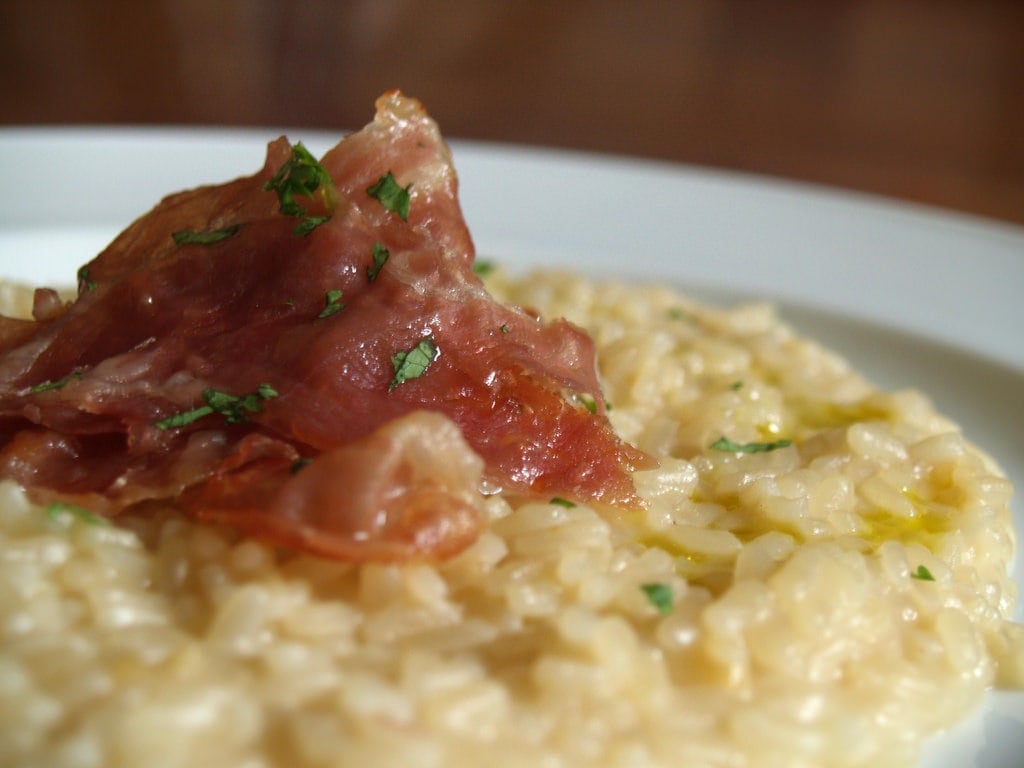 Risotto with Ham